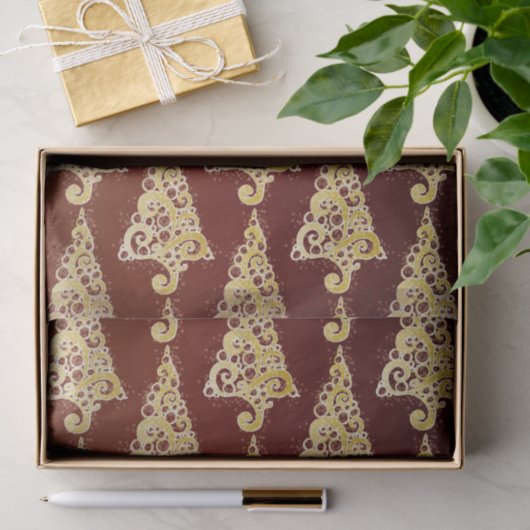 Papier Mousseline Arbre de Noël (Cadeau)