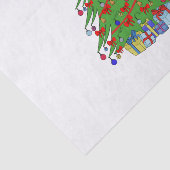Papier Mousseline Arbre de Noël (Détail)