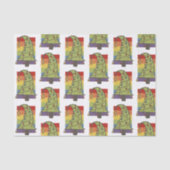 Papier Mousseline Arbre de Noël arc-en-ciel gay pride (Recto)