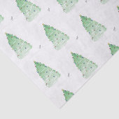 Papier Mousseline Arbre de Noël avec lumières (Détail)