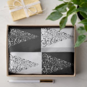 Papier Mousseline Arbre de Noël blanc et élégant (Cadeau)