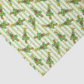 Papier Mousseline Arbre de Noël Chaîne de lumières (Détail)