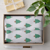 Papier Mousseline Arbre de Noël festif (Cadeau)