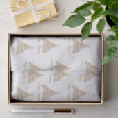 Papier Mousseline Arbre de Noël Gold (Cadeau)