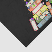 Papier Mousseline Arbre de Noël Ier de la Bookie (Détail)