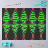 Papier Mousseline Arbre de Noël punk (Artisanat)