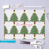 Papier Mousseline Arbre de Noël Thunder_Cove (Artisanat)