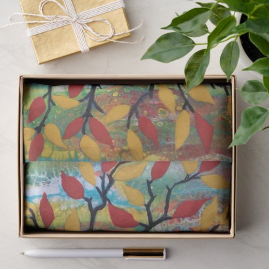 Papier Mousseline Arbre de vie (Cadeau)