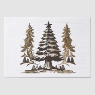 Papier Mousseline Arbre Magique