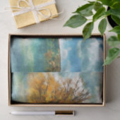 Papier Mousseline Arbre rouge dans la fosse (Cadeau)