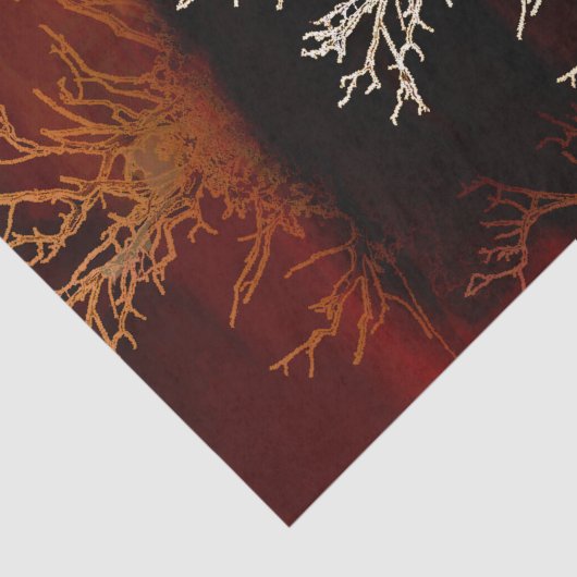 PAPIER MOUSSELINE ARBRES (Détail)