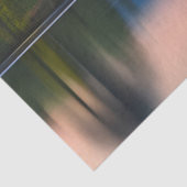 Papier Mousseline Arbres à fleurs pourpres dans la baie (Détail)