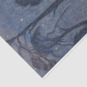 Papier Mousseline Arbres à Twilight (par Edward Robert Hughes) (Détail)
