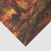 Papier Mousseline Arbres automnaux à Cresheim Glen (Philadelphie) (Détail)
