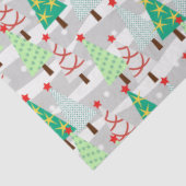 Papier Mousseline Arbres de Noël (Détail)