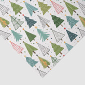 Papier Mousseline Arbres rétro (Détail)
