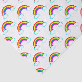 Papier Mousseline Arc-en-ciel (Détail)