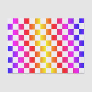 Papier Mousseline Arc-en-ciel