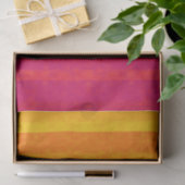 papier mousseline arc en ciel (Cadeau)
