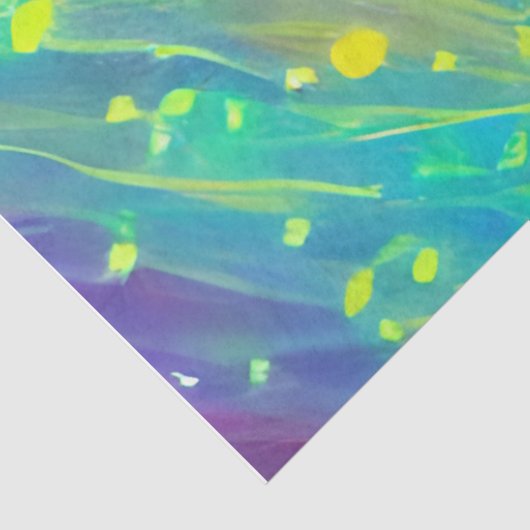 Papier Mousseline Arc-en-ciel (Détail)