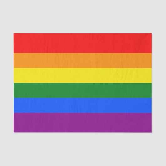 PAPIER MOUSSELINE "ARC-EN-CIEL " (Recto)