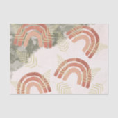 Papier Mousseline Arc-en-ciel Boho (Recto)