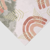 Papier Mousseline Arc-en-ciel Boho (Détail)