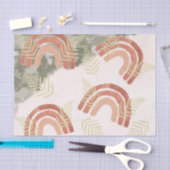 Papier Mousseline Arc-en-ciel Boho (Artisanat)