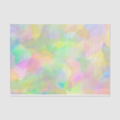 Papier Mousseline Arc-en-ciel en pastel (Recto)