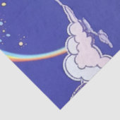 Papier Mousseline Arc-en-ciel et emballage cadeau d'anniversaire Con (Détail)