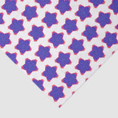 Papier Mousseline Arc-en-ciel étoilé (Détail)