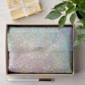 Papier Mousseline Arc-en-ciel Iridescente huile et Parties scintilla (Cadeau)