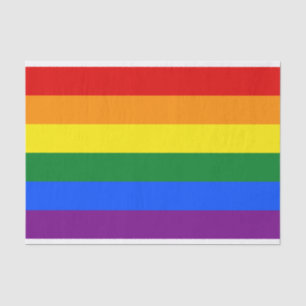 Papier Mousseline Arc-en-ciel LGBT Pride
