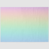 Papier Mousseline Arc-en-ciel pastel (Recto)