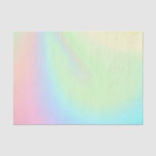 Papier Mousseline Arc-en-ciel pastel de couleur
