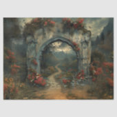 Papier Mousseline Arc gothique du château de Dracula (Recto)