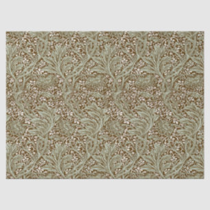 Papier Mousseline Arcadia de William Morris vintage entièrement tran