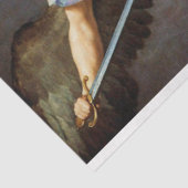 Papier Mousseline Archange Michael piétine Satan, Guido Reni (Détail)