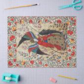 PAPIER MOUSSELINE ARCHANGEL RAPHAEL ET PARCHEMENT DE POISSON (Artisanat)