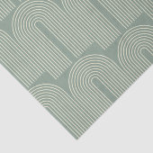 Papier Mousseline Arche contemporaine Art en Sage Green (Détail)