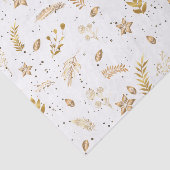 Papier Mousseline Arche d'or moderne de Noël (Détail)