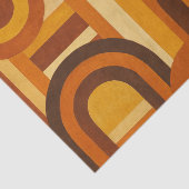 Papier Mousseline Arches and Sunspots Retro MCM Geometric Design (Détail)