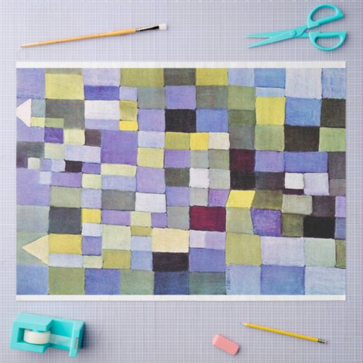 Papier Mousseline Architecture, Paul Klee (Artisanat)