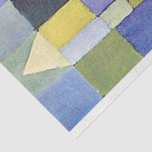 Papier Mousseline Architecture, Paul Klee (Détail)