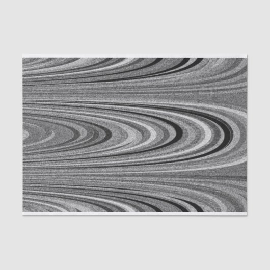 Papier Mousseline Arcs noirs et blancs (Recto)