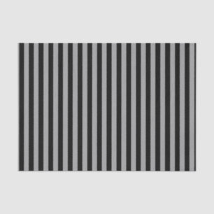 Papier Mousseline Argent vertical et rayures noires