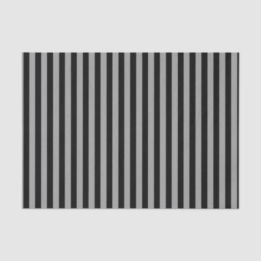 Papier Mousseline Argent vertical et rayures noires (Recto)