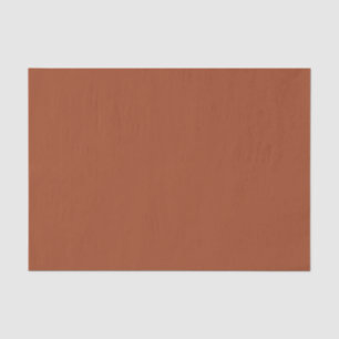 Papier Mousseline Argile de Potter Russet Orange Earth Tone Solid Co