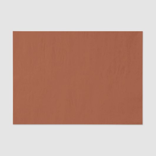 Papier Mousseline Argile de Potter Russet Orange Earth Tone Solid Co (Recto)
