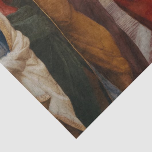 Papier Mousseline Aristote et Platon par Raphael (Détail)